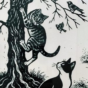 Playful Cats (framed)